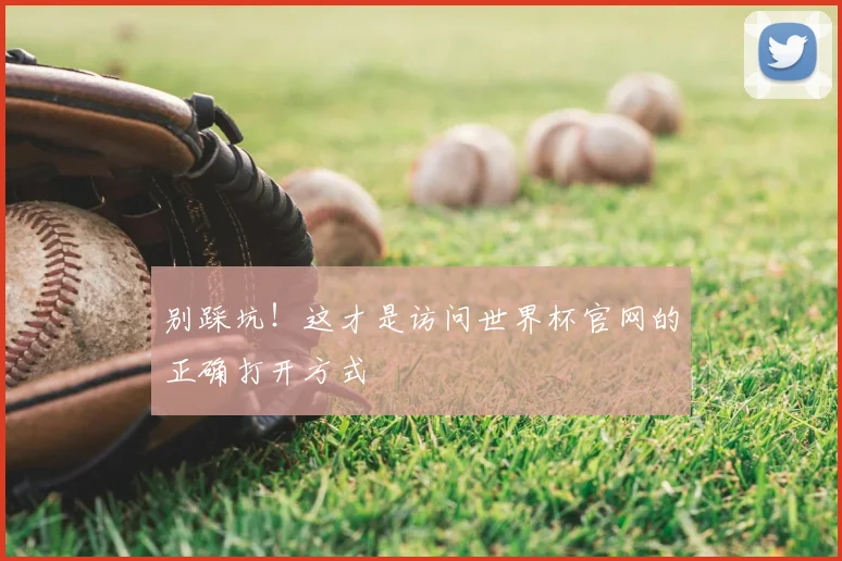 别踩坑！这才是访问世界杯官网的正确打开方式