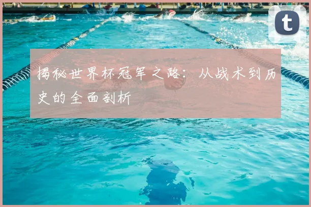 揭秘世界杯冠军之路：从战术到历史的全面剖析