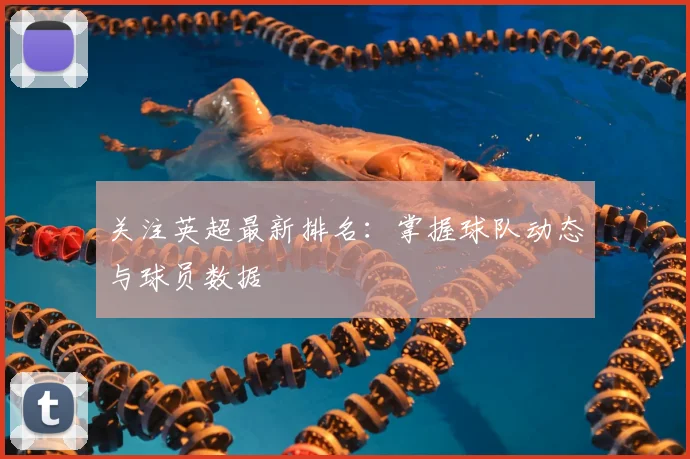 关注英超最新排名：掌握球队动态与球员数据